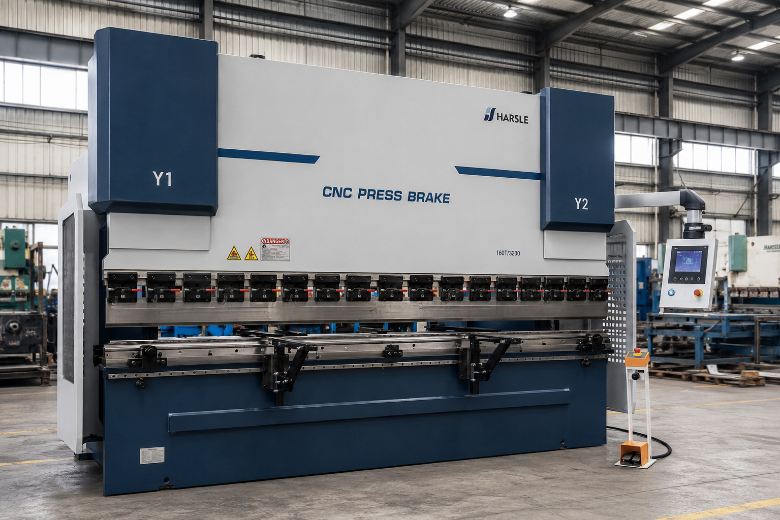 CNC press brake and bending machine